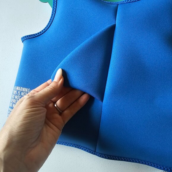 NWT Boys Coconut Grove Shark Float Vest with googles holds 40lbs 2-3yrs - Picture 7 of 14